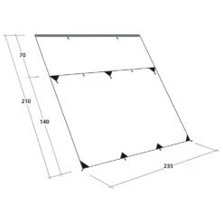 Outwell Hillcrest Tarp - Tarp -Deuter Verkaufs-Shop outwell hillcrest tarp tarp detail 6