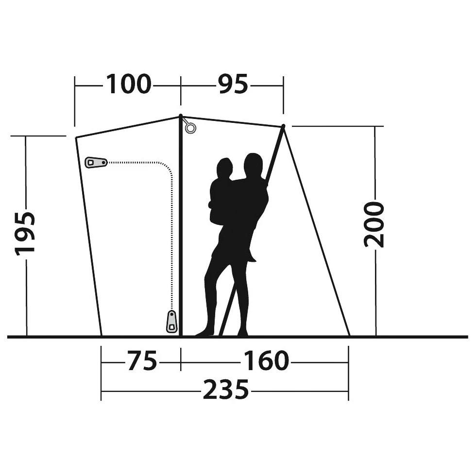 Outwell Lakecrest - Bus-Vorzelt 7 Outwell Lakecrest - Bus-Vorzelt – Bild 5