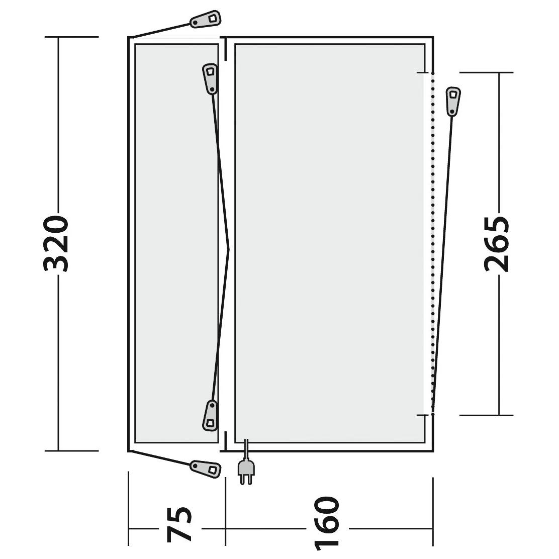 Outwell Lakecrest - Bus-Vorzelt 9 Outwell Lakecrest - Bus-Vorzelt – Bild 7