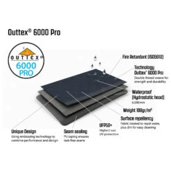 Outwell Nevada 5PE - 5-6 Personen Zelt -Deuter Verkaufs-Shop outwell nevada 5pe 5 6 personen zelt detail 7