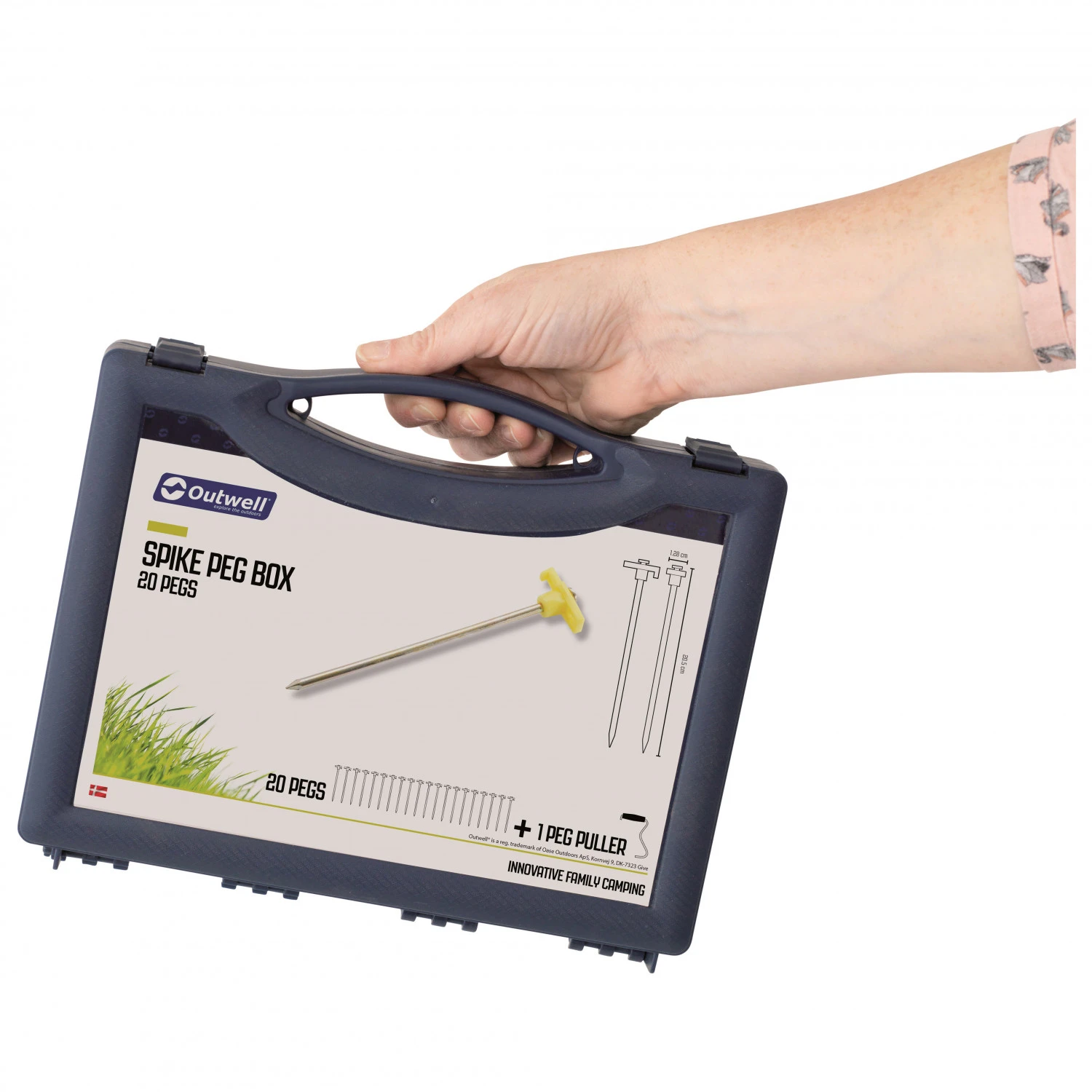 Outwell Spike Peg Box - Zelthering 4 Outwell Spike Peg Box - Zelthering – Bild 2