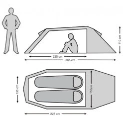 Stoic AdakSt. II 2P - 2-Personen Zelt -Deuter Verkaufs-Shop stoic adakst ii 2p 2 personen zelt detail 12