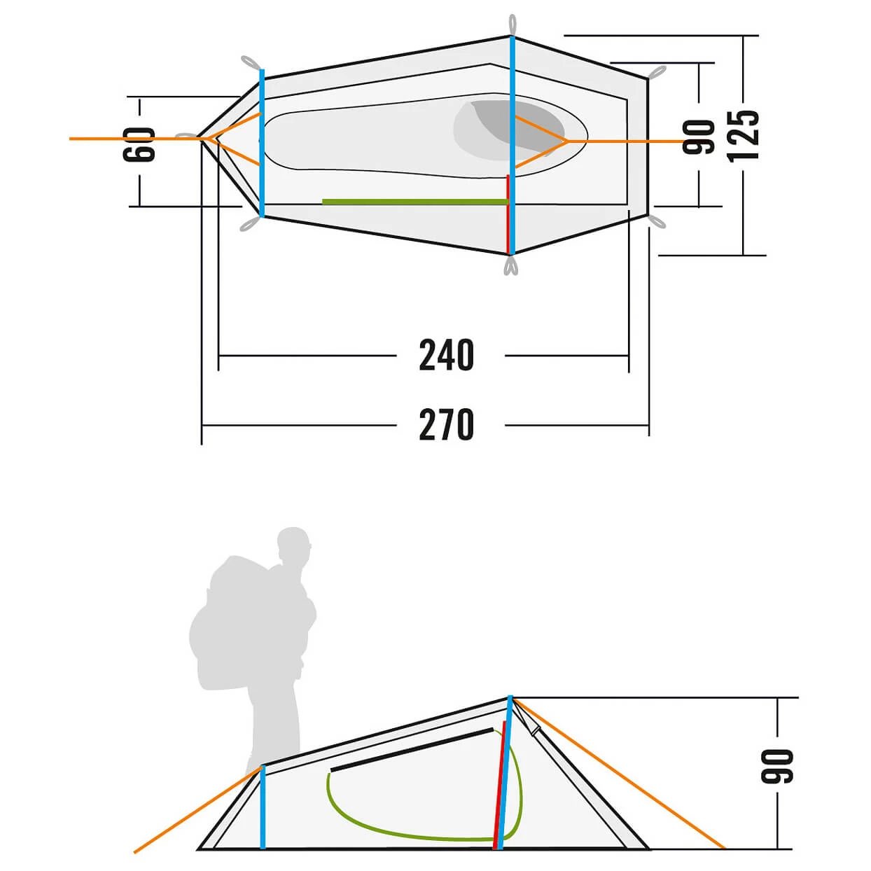 Tatonka Koli - 1-Personen Zelt 6 Tatonka Koli - 1-Personen Zelt – Bild 4