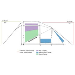 Evo TS - 4-Personen Zelt 13 Evo TS - 4-Personen Zelt -Deuter Verkaufs-Shop zempire evo ts 4 personen zelt detail 5
